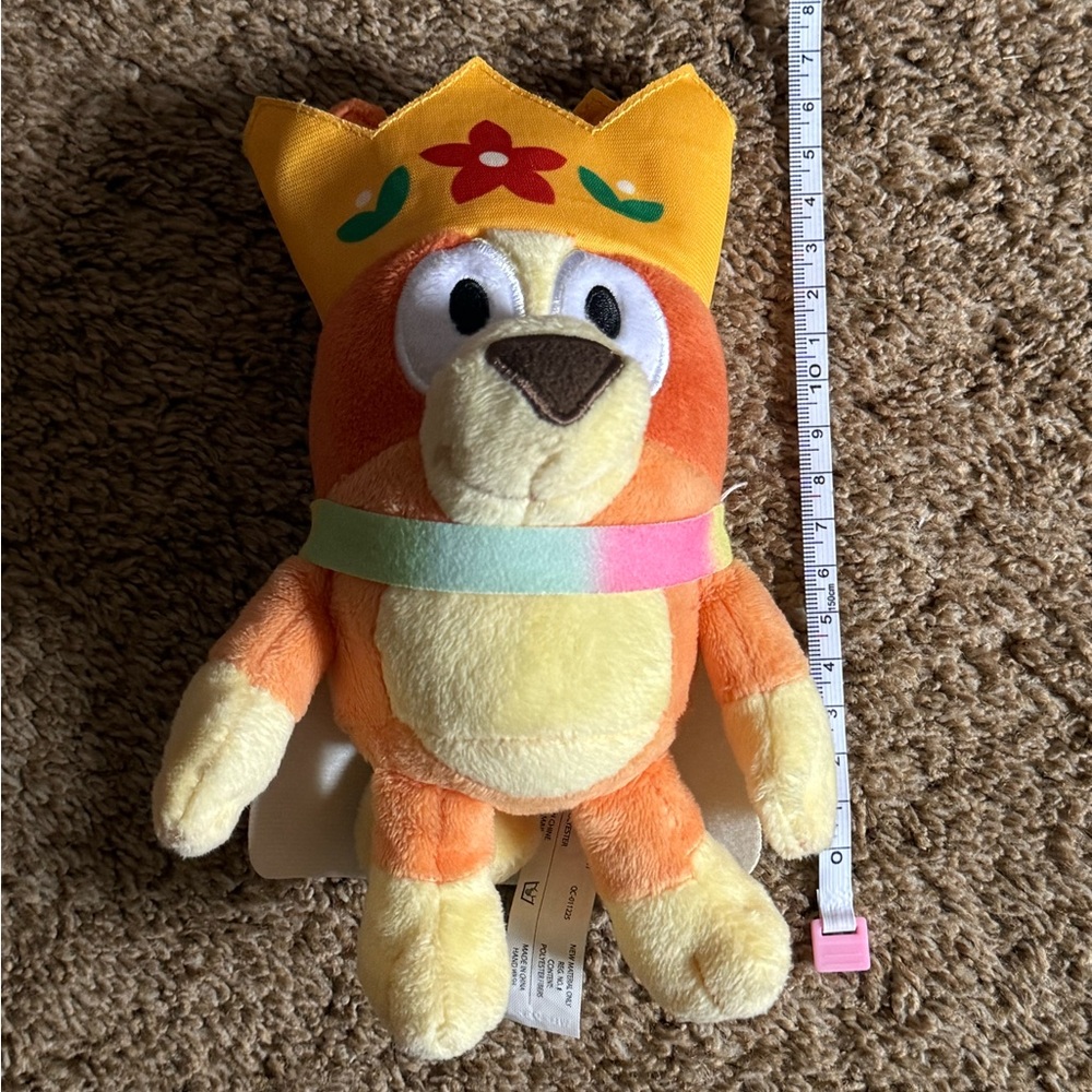 Princess Bingo 👸 Stuffed 7” Beanie - Picture 2 of 4